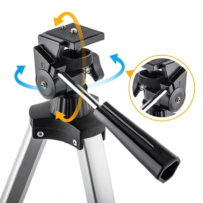 70mm Aperture 400mm AZ Mount Astronomical Refracting Telescope for Kids Beginners - Travel Telescope with Carry Bag, Phone Adapter and Wireless Remote.