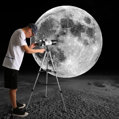 70mm Aperture 400mm AZ Mount Astronomical Refracting Telescope for Kids Beginners - Travel Telescope with Carry Bag, Phone Adapter and Wireless Remote.
